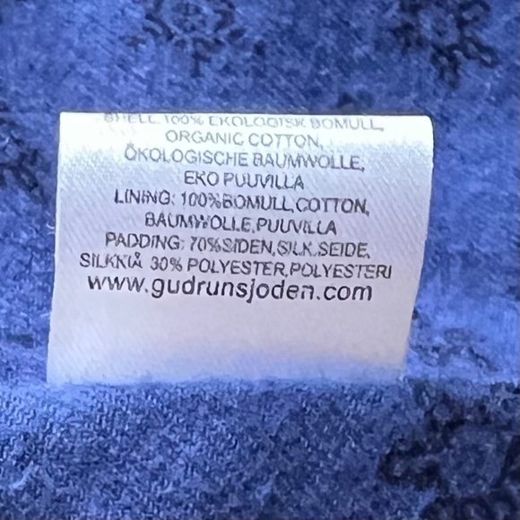 Gudrun Sjoden Warm Winter Coat Purple Size Large (10-12) - Picture 7 of 7